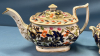 English Porcelain Tea Pot & Sugar Bowl -See Notes - 8