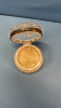 Cut Glass Hinged 5in Wide Lady's Powder Box - 3