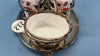 Silver Plate and Porcelain Condiment Set - 5