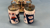 Silver Plate and Porcelain Condiment Set - 7