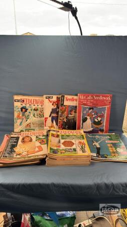 APPROX. (25) NEEDLE WORK MAGAZINES