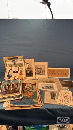 VINTAGE PAPER LOT