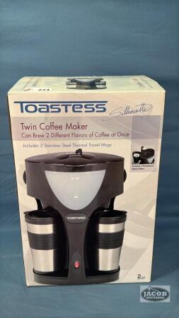 TOASTESS TWIN COFFEE MAKER