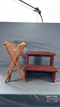 STOOL AND STEP LOT