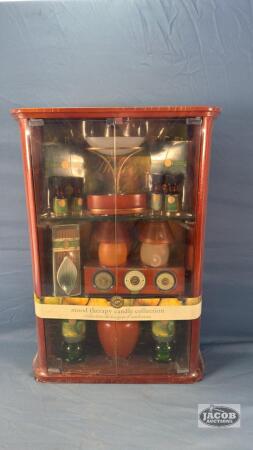 MOOD THERAPY CANDLE COLLECTION IN SHOW CASE