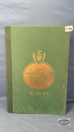 1984 HURON COUNTY ATLAS (350 PAGES)