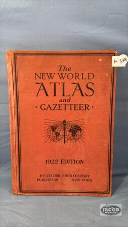1922 WORLD ATLAS (272 PAGES)
