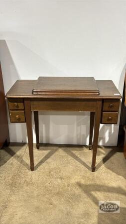 SEWING MACHINE STAND WITH DRAWERS