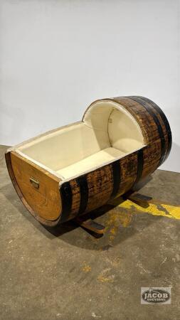 ROCKING BARREL CRADLE