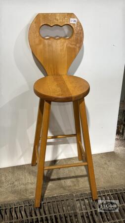 PINE BAR STOOL