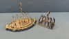 2 Toast Racks -Largest is 6in Long