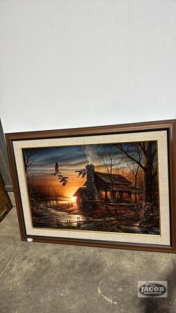CABIN PICTURE ON BOARD BY TERRY REDLIN
