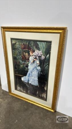 VICTORIAN LADY PRINT