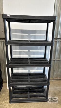 PLASTIC (5) SHELF STAND