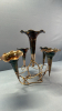 Silver Plate Epergne -10in High - 3