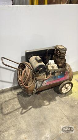 3 H.P CAMPBELL 220VOLT AIR COMPRESSOR (UNTESTED)
