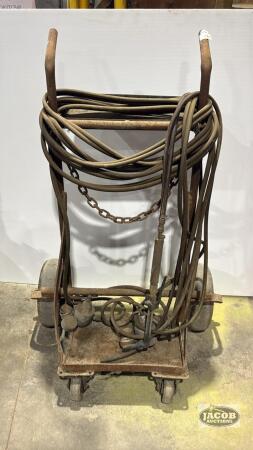 TORCH CART WITH OLDER TORCH COMPONENTS