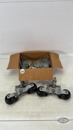 (2) CANNON BALL STYLE DOOR CARRIERS
