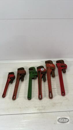 PIPE WRENCH LOT