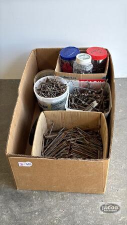 ASSORTED QUANTITY OF NAILS