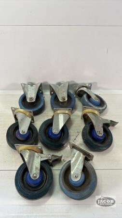 (8) 5IN CASTER WHEELS