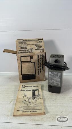 BLACK AND DECKER DRILL BIT SHARPENER