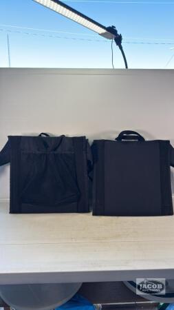 PAIR OF PACIFIC OUTDOOR BLEACHER SEAT CUSHIONS