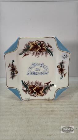1885 BARNSDALE NEW YEARS PLATE