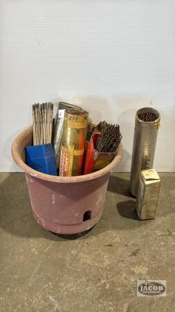 LARGE QUANTITY OF WELDING ROD