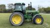 JOHN DEERE 4250 MFWD DIESEL TRACTOR - 6