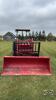 INTERNATIONAL 684 DIESEL TRACTOR WITH LOADER - 8