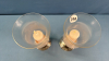 Pair of Silver Plate Candle Sticks - 5
