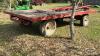 8&lsquo; X 14&lsquo; FLAT RACK HAY WAGON - 5