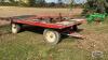 8&lsquo; X 14&lsquo; FLAT RACK HAY WAGON - 6