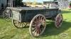 THE BAIN WOODEN WHEEL WAGON - 7