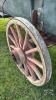 THE BAIN WOODEN WHEEL WAGON - 17