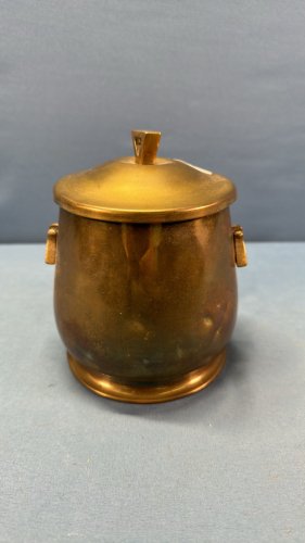 Brass Humidor -6in High