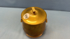 Brass Humidor -6in High - 3