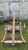 SET OF WOODEN SLEIGHS - 3