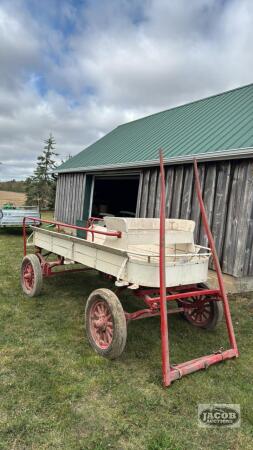 HORSE DRAWN MILK WAGON