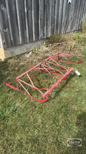 SET OF STEEL SLEIGH RUNNERS