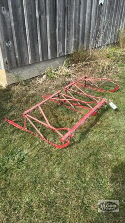 SET OF STEEL SLEIGH RUNNERS