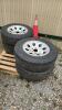 SET OF COOPER 245/70R17 TIRES