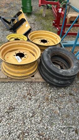 SKID OF TIRES AND RIMS