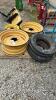 SKID OF TIRES AND RIMS