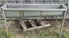 6FT X 12IN STAINLESS TROUGH ON STAND - 2