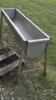 6FT X 12IN STAINLESS TROUGH ON STAND - 4