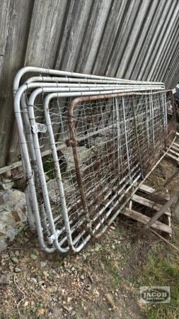 LOT OF 6 PAGE WIRE GATES