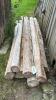 LOT OF 12 CEDAR POSTS - 3