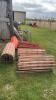 LARGE LOT OF SNOW FENCE